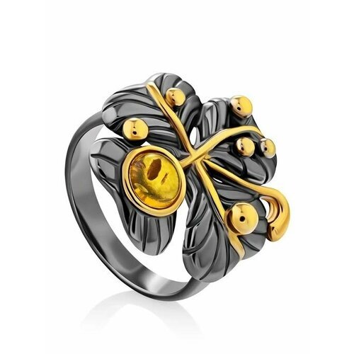 Купить Кольцо, янтарь, безразмерное
Крупное кольцо из чернёного , украшенное натуральны...