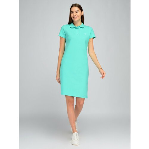 Купить Платье Viserdi, размер 54, зеленый
Платье-поло длины миди. Спортивное платье-пол...