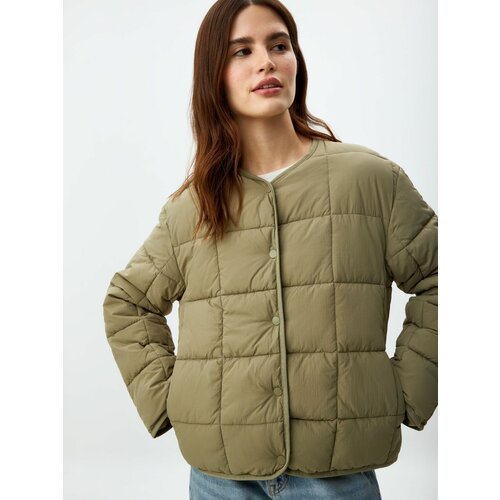 Купить Куртка Sela, размер L INT, хаки, зеленый
Женская короткая стеганая куртка sela и...