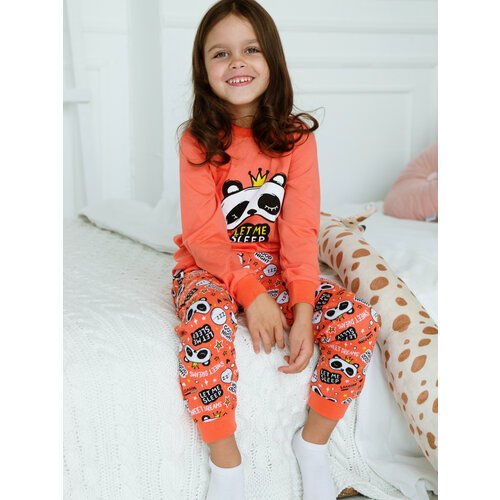 Купить Пижама Ohana kids, размер 104, оранжевый, коралловый
Пижама для Ваших любимых ма...