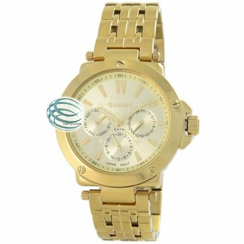 Купить Наручные часы Guardo, бесцветный, золотой
Часы Guardo 11463-3 золотой бренда Gua...