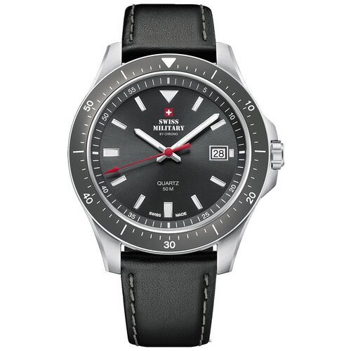 Купить Наручные часы SWISS MILITARY BY CHRONO Quartz SM34082.06, черный, серый
Swiss Mi...