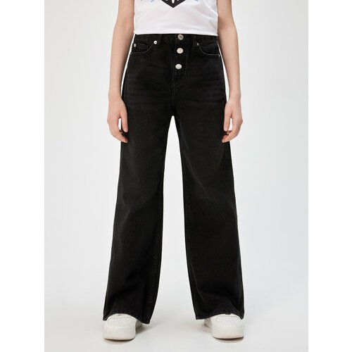Купить Джинсы Acoola, размер 128, серый
Трендовые широкие джинсы с разрезами для девоче...