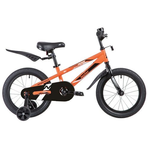 Купить Городской велосипед Novatrack Juster 16 (2020) оранжевый (требует финальной сбор...