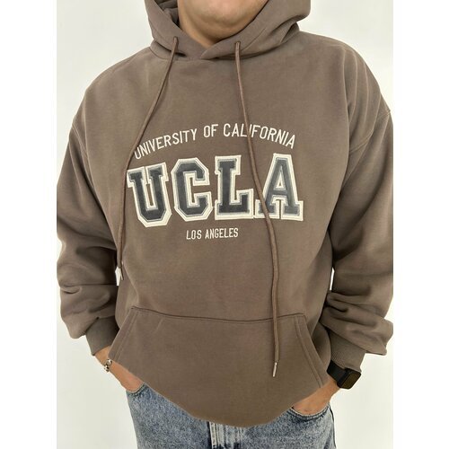 Купить Худи UCLA, размер oversize, коричневый
Отличный вариант мужского модного худи на...