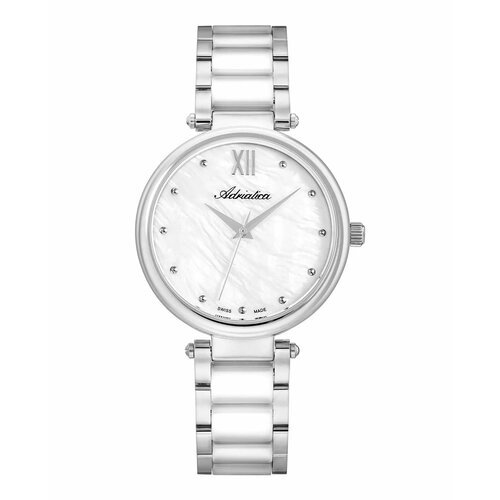 Купить Наручные часы Adriatica A3705.C18FQ, серебряный, белый
Женские кварцевые часы в...