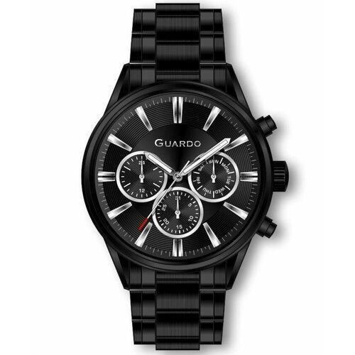 Купить Наручные часы Guardo 12707-3, черный, серебряный
Часы Guardo Premium GR12707-3 б...