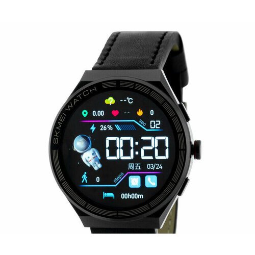 Купить Наручные часы SKMEI, черный
Часы Skmei S232-LBKBK black/black leather бренда Skm...