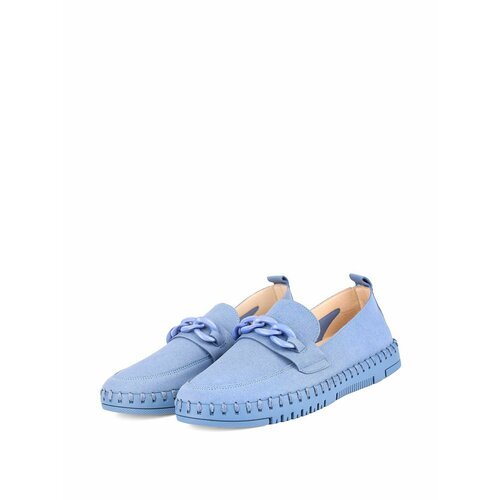Купить Туфли MARISETTA, размер 37, синий
Женские весенние и летние синие туфли лоферы д...