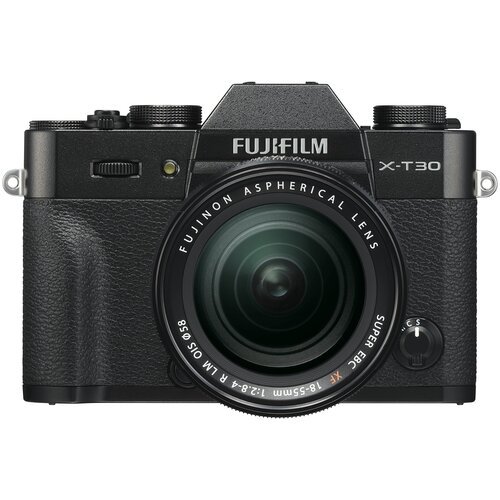 Купить Фотоаппарат Fujifilm X-T30 Kit 18-55mm f/2.8-4 R LM OIS, черный
Тип камеры <br>б...