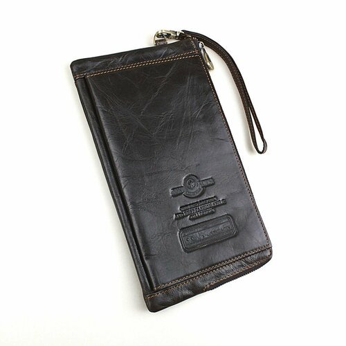 Купить Портмоне , коричневый
Мужской винтажный бумажник выполнен из натуральной итальян...