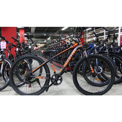 Купить Велосипед MIXSTAR N27,5 Чёрный/Оранжевый
Велосипед MIXSTAR N27,5 - это горный (M...