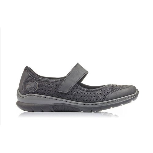 Купить Туфли Rieker, размер 39, черный, серый
Туфли на липучках Рикер Rieker L32B5-00-3...