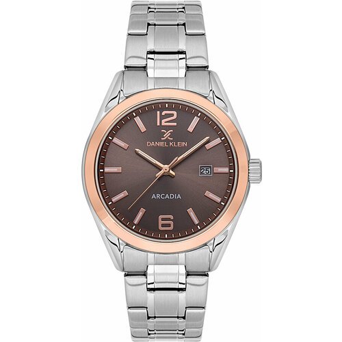 Купить Наручные часы Daniel Klein, коричневый, серебряный
Мужские часы. Коллекция Arcad...