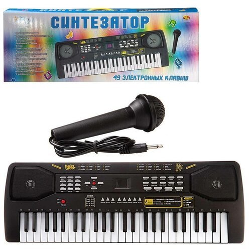 Купить Синтезатор (пианино электронное) 49 клавиш, с адаптером D-00084
Уценка! Дефект у...