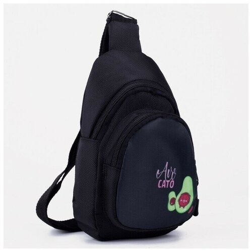 Купить Рюкзак , черный
Сумка-рюкзак "Авокадо Кот", 15х10х26 см, отд на молнии, н/карман...