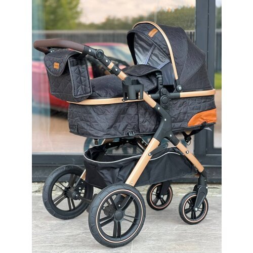 Купить Коляска детская Ining Baby 2в1 X1: удобство и комфорт в одной коляске, черный
Де...