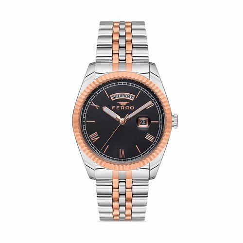 Купить Наручные часы Ferro F11130AWT-E2, черный
Классические мужские наручные часы с ре...