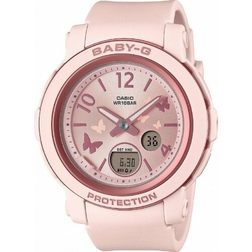 Купить Наручные часы, розовый
Женские аналогово-электронные часы в ударопрочном пластик...