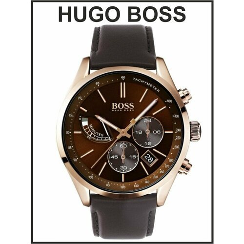 Купить Наручные часы BOSS, черный, коричневый
Мужские часы Hugo Boss - это стильный и ф...
