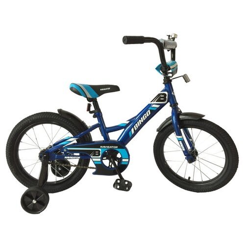 Купить Детский велосипед Navigator Bingo (BH16152/BH16153) синий (требует финальной сбо...
