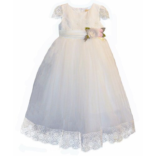 Купить Школьное платье, размер 152, белый
Платье для девочек амели арт.8230: стиль и ко...