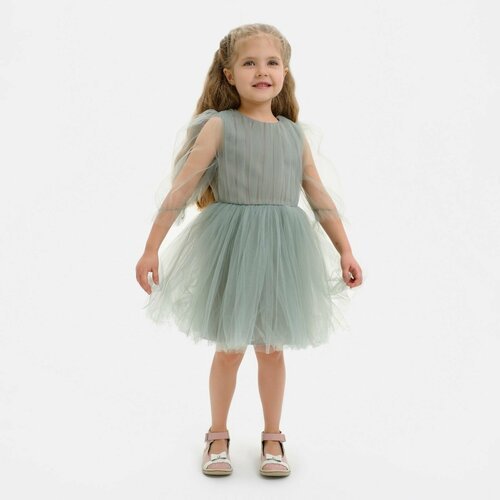 Купить Платье Kaftan, размер 28, зеленый
Платье нарядное детское KAFTAN: плательная тка...