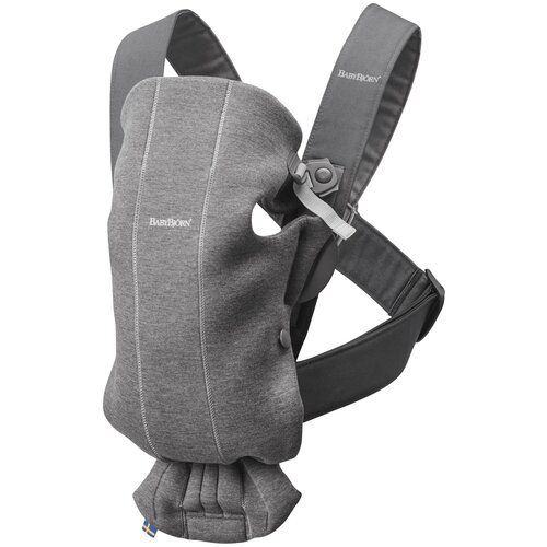 Купить Эргорюкзак BabyBjorn Mini 3D Jersey, dark gray
Приятные особенности рюкзака-кенг...