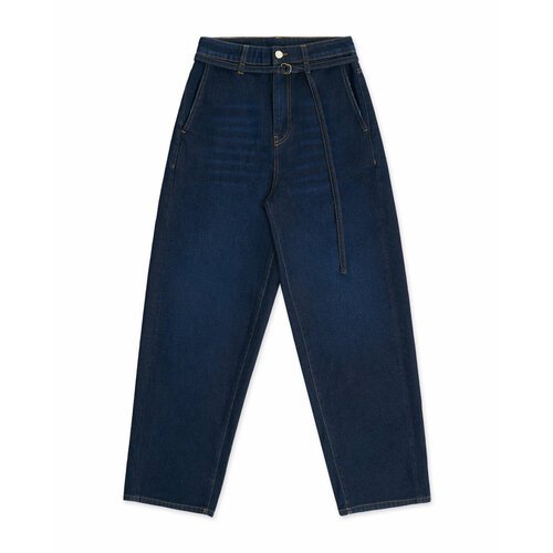 Купить Джинсы широкие Erika Cavallini Jillian, размер 38, синий
Широкие джинсы из темно...