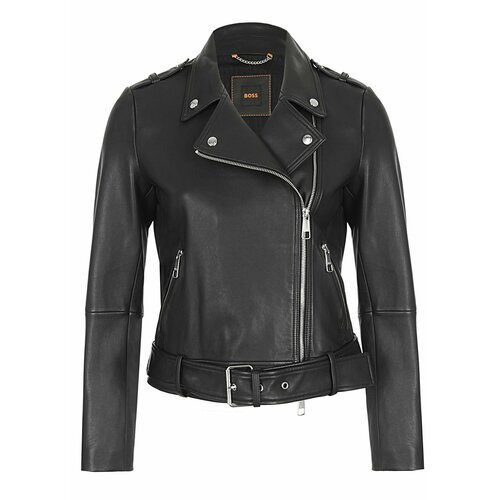 Купить Куртка BOSS, размер 42, черный
Современная куртка стандартного кроя из женской к...