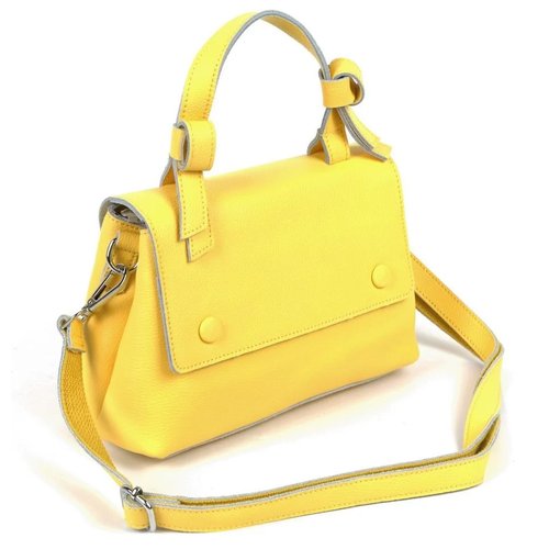 Купить Сумка Fuzi House, желтый
Женская сумка из натуральной кожи желтого цвета. Высота...
