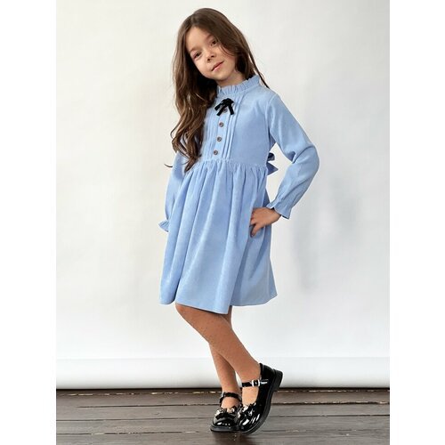 Купить Платье Бушон, размер 104-110, голубой
Платье для девочки нарядное бушон ST75, цв...