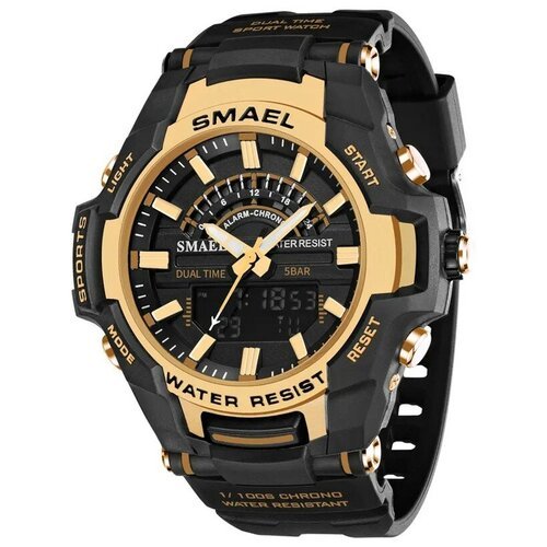 Купить Наручные часы SMAEL, золотой
Наручные мужские часы SMAEL модели SM8028 – это сов...