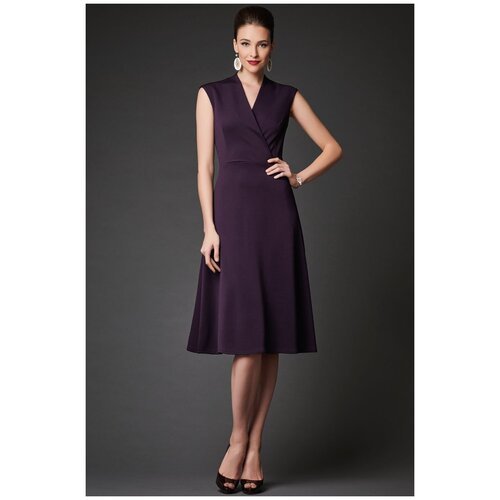 Купить Платье Арт-Деко, размер 48, бордовый
Стильное платье из однотонного трикотажного...