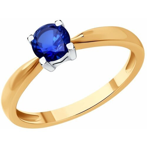 Купить Кольцо Diamant online, золото, 585 проба, сапфир, размер 16.5
<p>В нашем интерне...