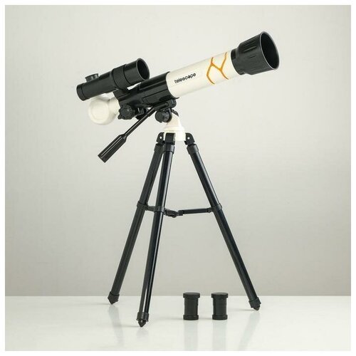 Купить Телескоп "Юный астроном" кратность х40, белый
Телескоп "Юный астроном" кратность...