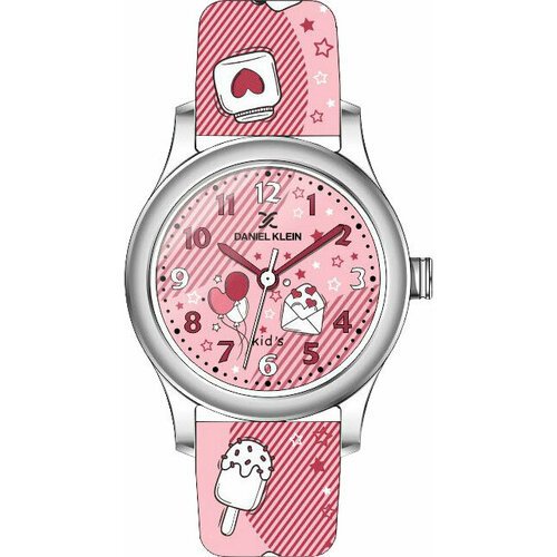 Купить Наручные часы Daniel Klein, серебряный, розовый
Детские часы. Коллекция Kids. Яр...
