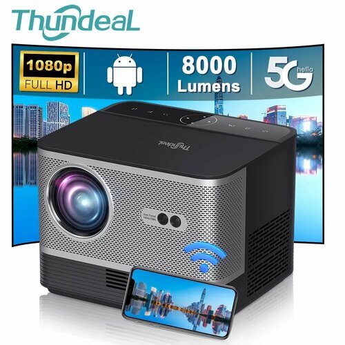 Купить Проектор ThundeaL TDA5 Android Wi-Fi Full HD
Проектор TDA5 Full HD - это ультра-...