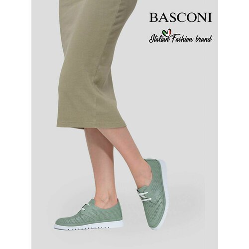 Купить Полуботинки BASCONI, размер 39, зеленый
Полуботинки женские BASCONI F50035B3-YP...
