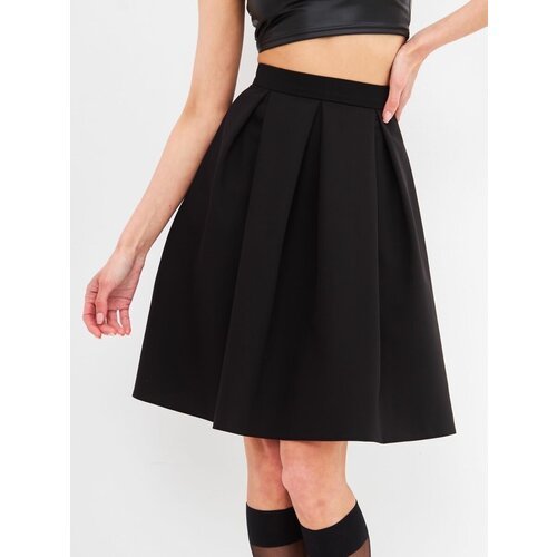 Купить Юбка ILTANI, размер 48, черный
Женская юбка миди длиной до колена - это популярн...