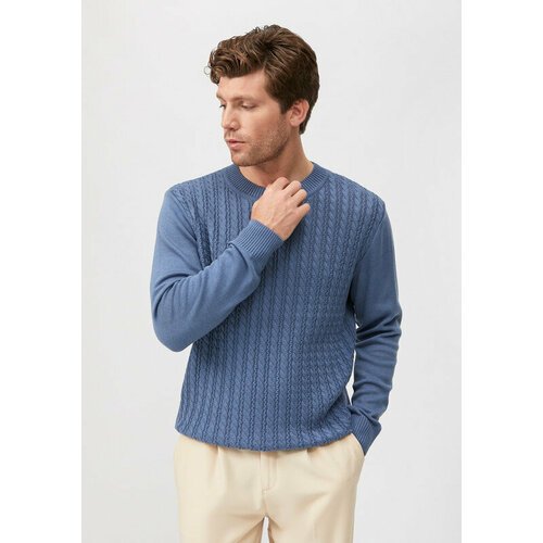 Купить Свитер VIVAWOOL, размер 54, голубой
Элегантный свитер мужской Вивавул выполнен и...