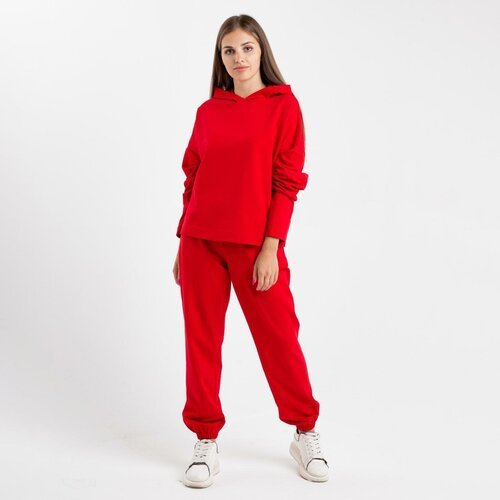 Купить Костюм MIST, размер 48, красный
<p>Спортивный костюм женский (толстовка и брюки)...