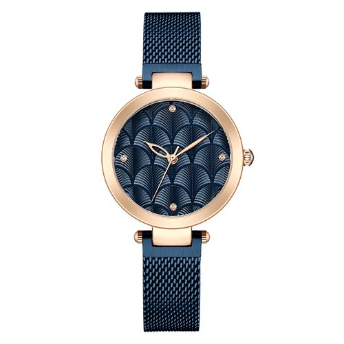 Купить Наручные часы УЧЗ 3041В-4, золотой, синий
Наручные кварцевые женские часы произв...