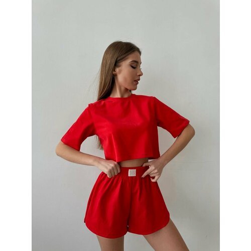 Купить Пижама IVUSHKAprint, размер 46/48, красный
Идеальный домашний костюм для женщин...