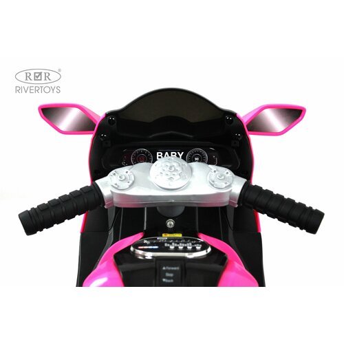 Купить RiverToys Детский электромотоцикл K222AM розовый
Детский электромотоцикл K222AM<...