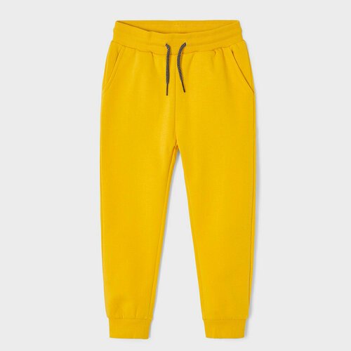 Купить Брюки Mayoral, размер 4 года (104 см), желтый
Спортивные брюки из футера с начес...