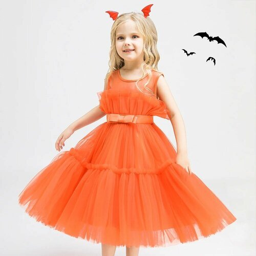 Купить Платье, размер 110, оранжевый
Длина: 63 см;<br>Бюст: 63 см;<br>Талия: 60 см;<br>...