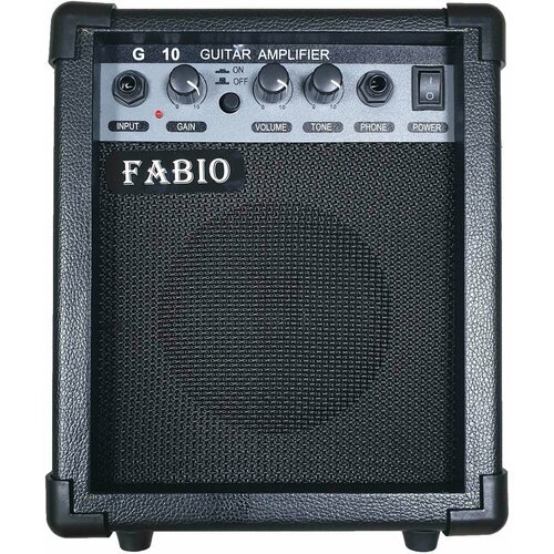 Купить Комбоусилитель Fabio G-10 10W чёрный
Компактный гитарный комбоусилитель для дома...