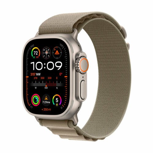 Купить Часы Apple Watch Ultra 2 49mm Titanium Case, Olive Alpine Loop, S
Apple Watch Ul...