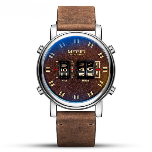 Купить Наручные часы Megir, коричневый
Идеальный аксессуар для современного мужчины - н...